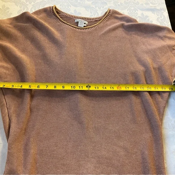 Carbon 2 Cobalt 100% Cotton Pullover Cable Knit Sweater Mens Size Medium - Picture 3 of 9